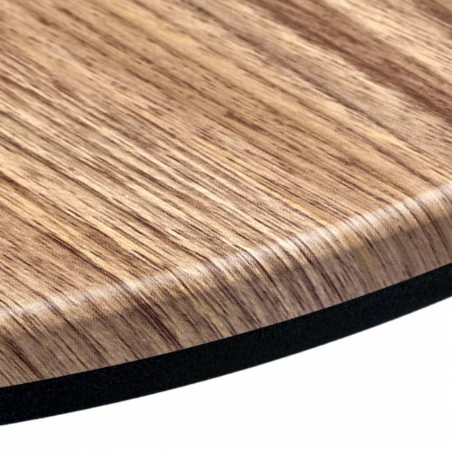 Набор кофейных столиков Tango орех чёрные ножки, 2шт