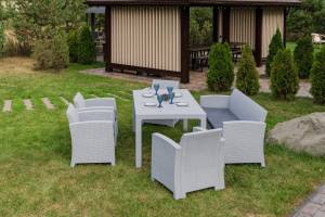 Комплект LANA DINING L светло-серый