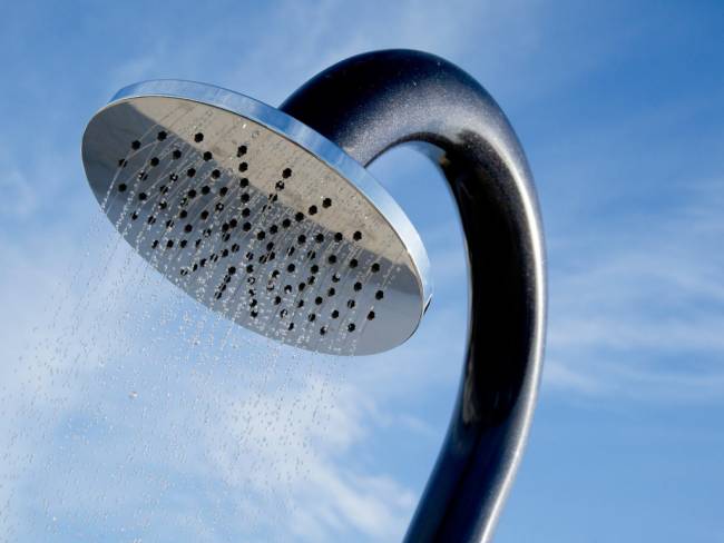 Душ уличный Funny Yin T 305 антрацит 170х170х2320 мм