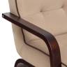 Кресло Leset Модена Орех текстура V18 бежевый, кант V23 молочный шоколад Кресло Leset Модена Орех текстура V18 бежевый, кант V23 молочный шоколад