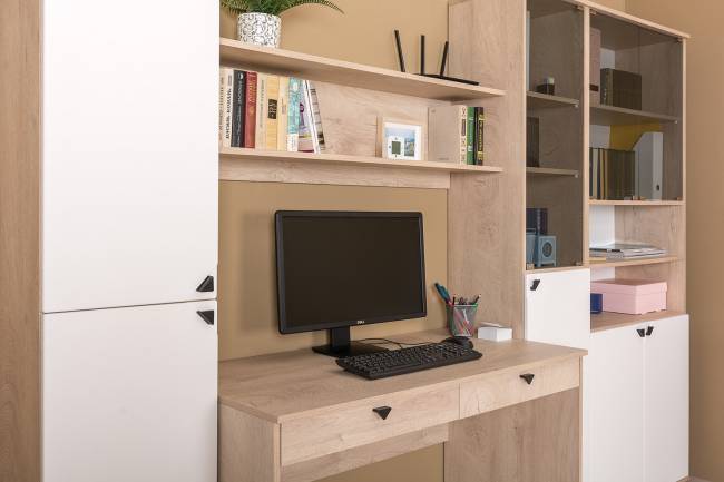 Шкаф Бостон 13.154 цвет дуб эндгрейн элегантный/фасады МДФ милк рикамо софт Шкаф Бостон 13.154 цвет дуб эндгрейн элегантный/фасады МДФ милк рикамо софт