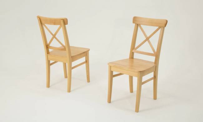 Стол Монте К 90 натур со стульями Ингольф натур Стол Монте К 90 натур со стульями Ингольф натур