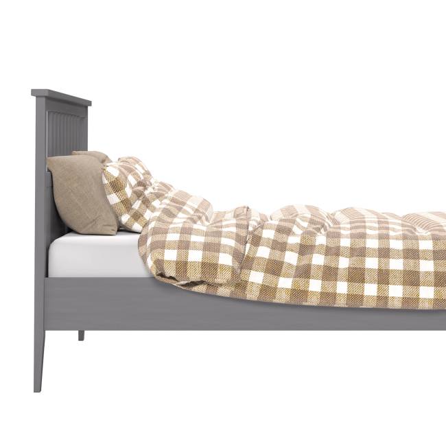 Комплект кровать Leset Мира 160х200 с основанием Серый