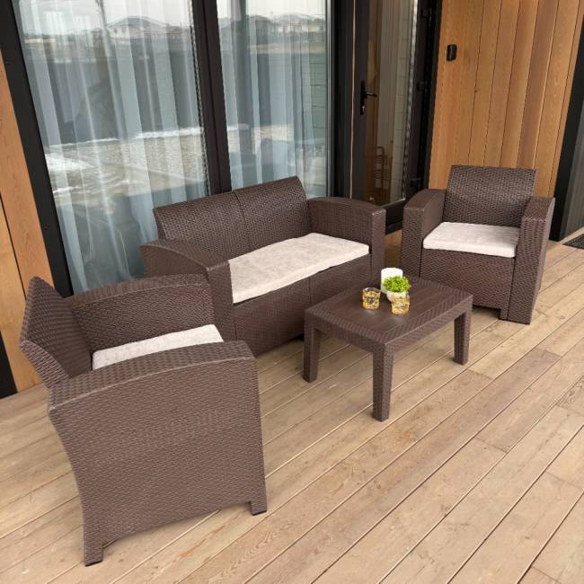 Комплект мебели LANA S коричневый Комплект мебели LANA S коричневый