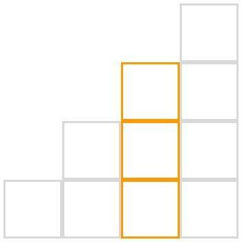 Стеллаж Куб 3 сосна, бесцветный лак P&H