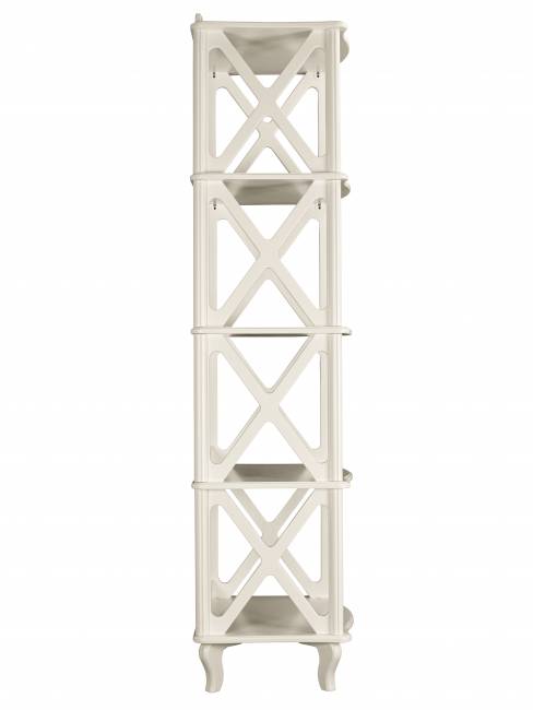 Этажерка-стеллаж Джульетта 4 уровня, дуб шампань Л Этажерка-стеллаж Джульетта 4 уровня, дуб шампань Л