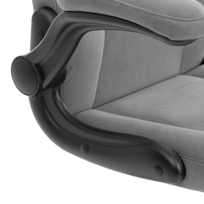 Кресло BAZUKA metalBL велюр, серый, 29 серый велюр