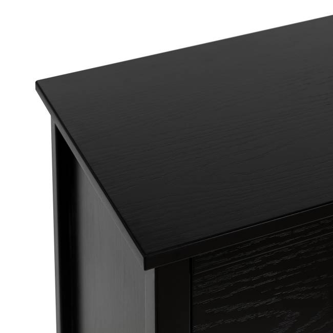 Комод Leset Токе 3 ящ. Чёрный