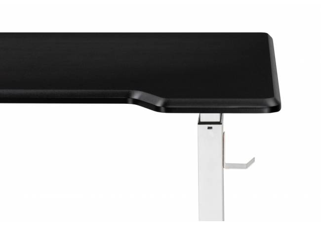 Маркос с механизмом подъема 120х75х75 черная шагрень / белый Маркос с механизмом подъема 120х75х75 черная шагрень / белый