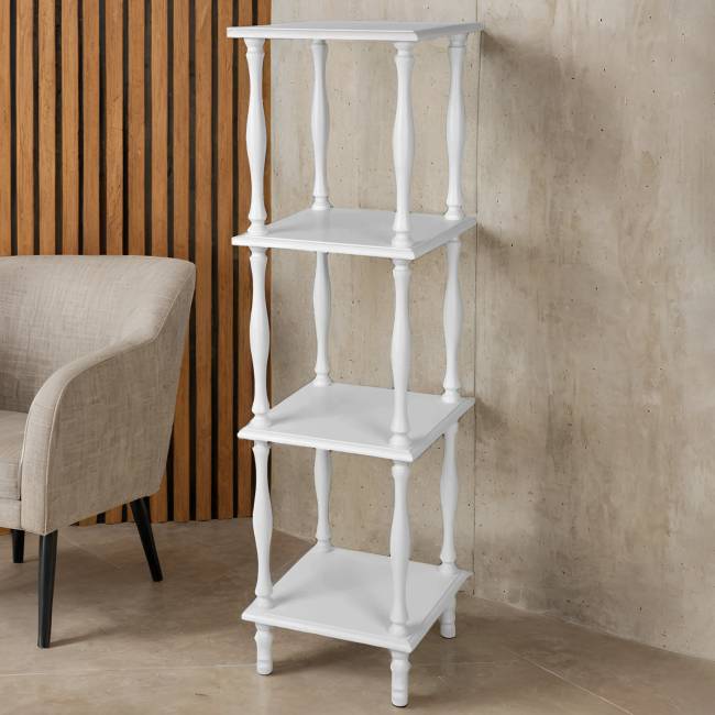 Этажерка П 8 белый