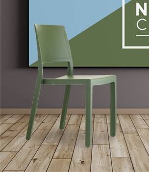 Стул пластиковый Kate зеленый 500х500х840 мм Стул пластиковый Kate зеленый 500х500х840 мм