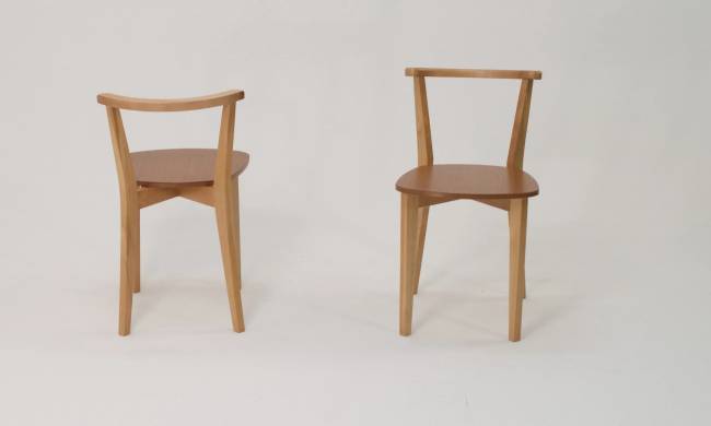 Стол Сканди К 90 натур со стульями Франк натур