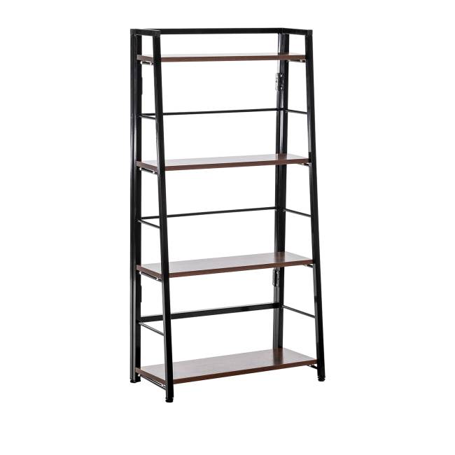 Стеллаж раскладной Leset Пако 1200 трапеция Чёрный