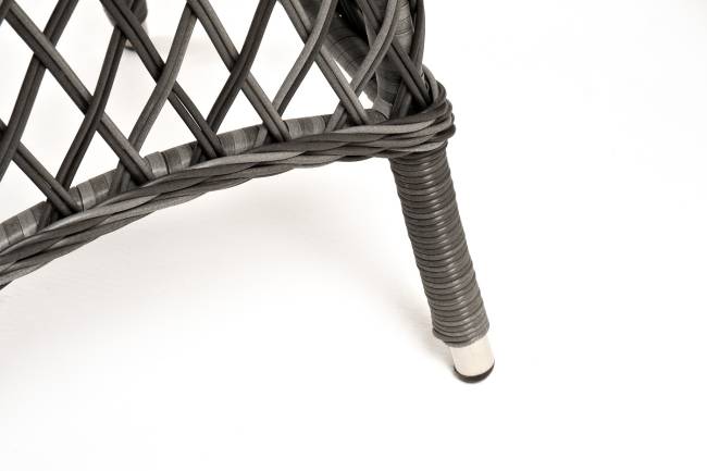 "Алиса" кофейный комплект из искусственного ротанга, цвет графит "Алиса" кофейный комплект из искусственного ротанга, цвет графит