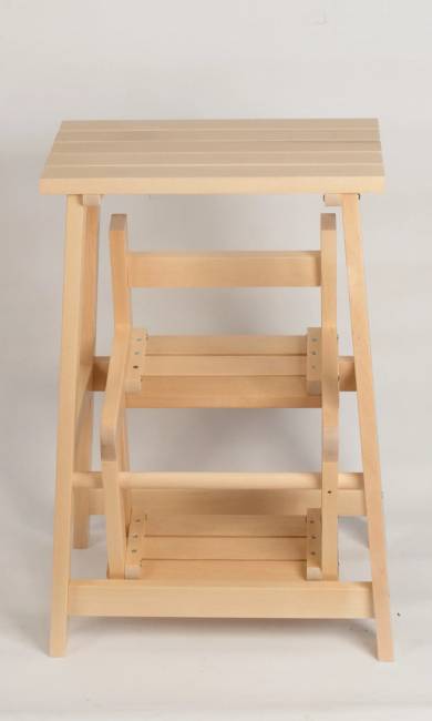 Табурет-стремянка Марк, Натуральное дерево