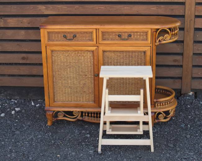 Табурет-стремянка Марк, Натуральное дерево