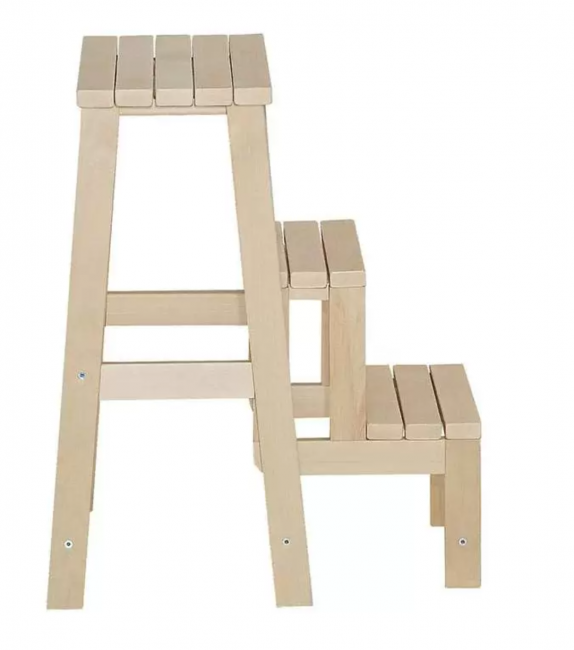 Табурет-стремянка Марк, Натуральное дерево