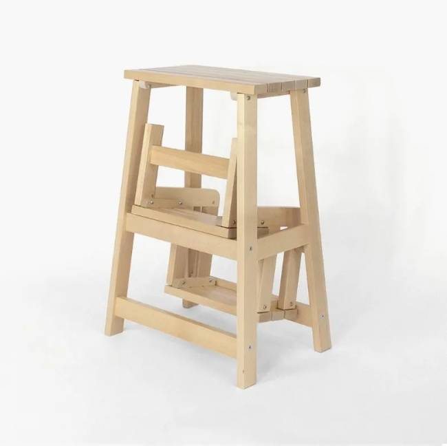 Табурет-стремянка Марк, Натуральное дерево