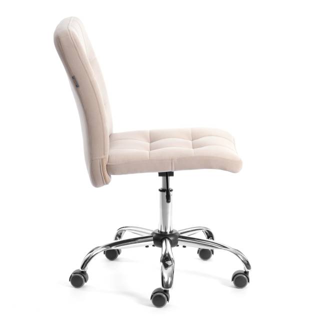 Комплект кресло + стул Medeo LT, флок , бежевый/черный, 7, 45х56х89 см бежевый/черный флок