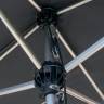 Зонт-парусник 2.9х2.9 м Vela Titanium титан, серо-коричневый 2900х2900 мм