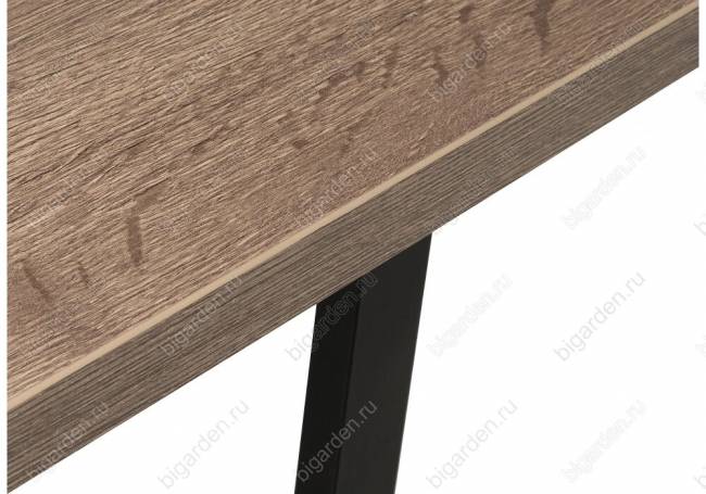 Стол барный Пегас дуб велингтон / черный матовый