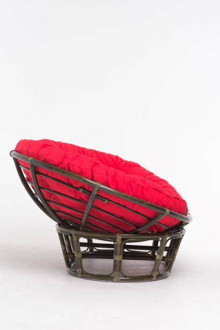 Кресло "MAMASAN" олива красная подушка Кресло "MAMASAN" олива красная подушка