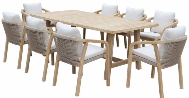 Комплект деревянной мебели Ravona KD натуральный, бежевый