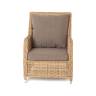 "Гляссе" кресло плетеное из искусственного ротанга, цвет соломенный "Гляссе" кресло плетеное из искусственного ротанга, цвет соломенный