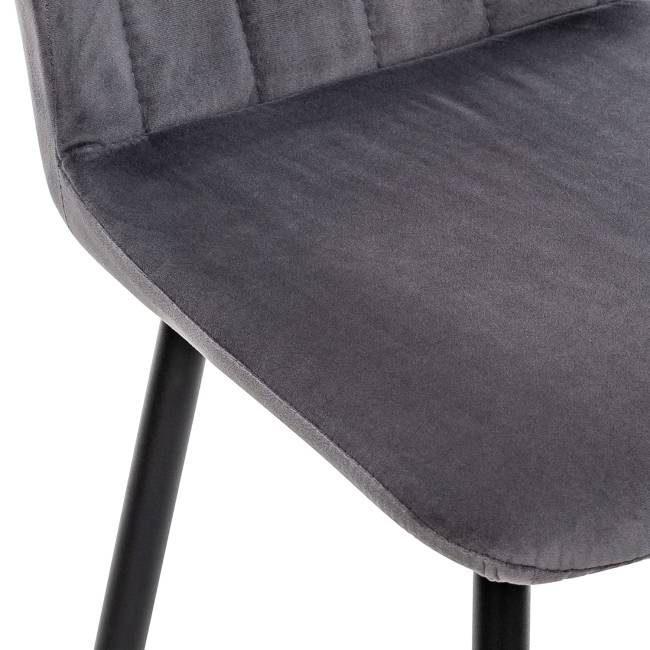 Стул Leset Гувер полоса Ultra Grafit Чёрный Стул Leset Гувер полоса Ultra Grafit Чёрный