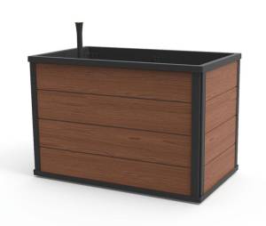 Кашпо-Грядка для растений Maple Mobile Urban Garden Bed 88L (коричневый) Кашпо-Грядка для растений Maple Mobile Urban Garden Bed 88L (коричневый)