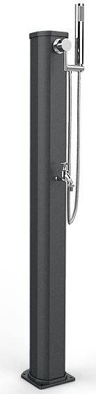 Душ уличный для ног Jolly Go JG 185 антрацит 200х185х1150 мм Душ уличный для ног Jolly Go JG 185 антрацит 200х185х1150 мм