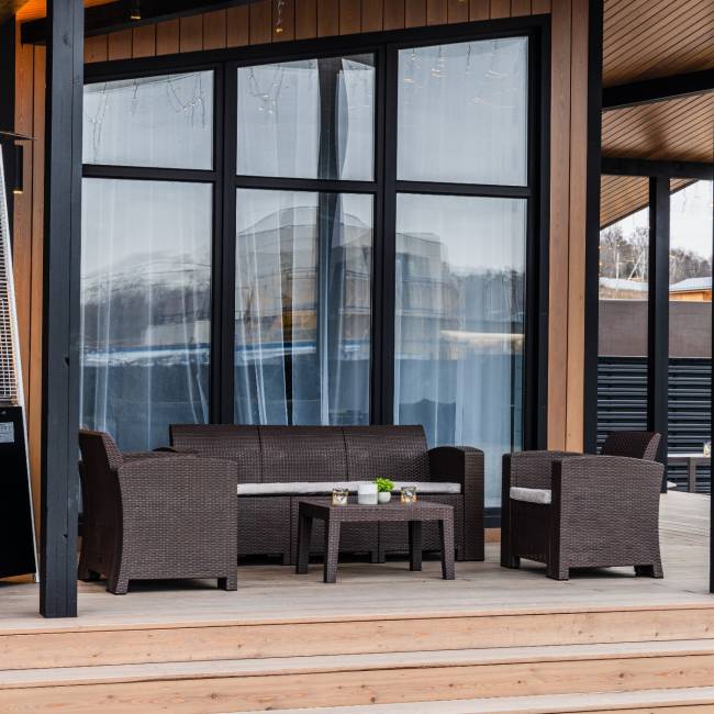 Комплект мебели LANA LUX М коричневый