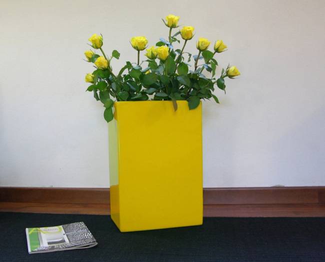 Кашпо пластиковое Base Pot Standard 440х200х600 мм Кашпо пластиковое Base Pot Standard 440х200х600 мм