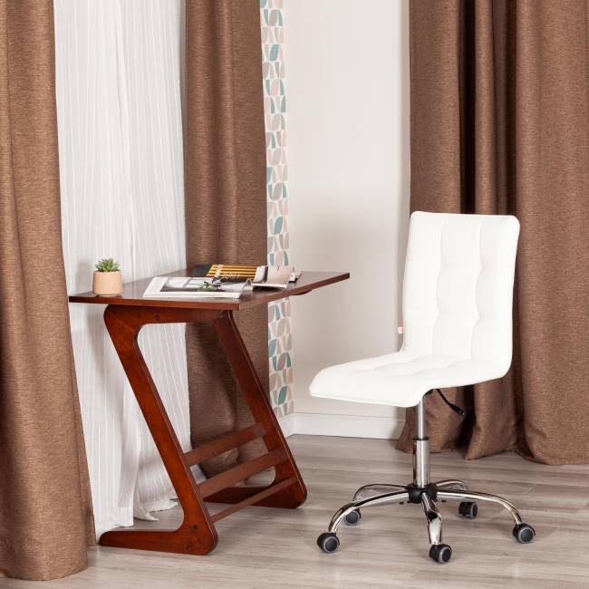 Кресло ZERO кож/зам, белый, 36-01 белый кож/зам