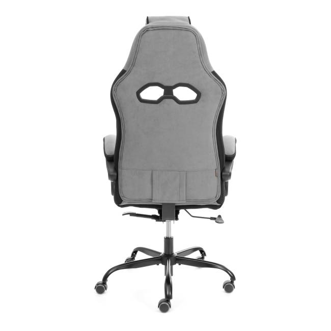 Кресло Arena metalBL велюр, серый/черный, 29/35 серый/черный велюр