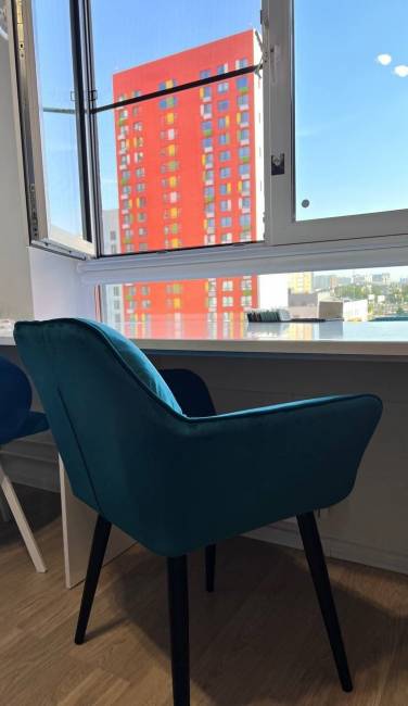 Кресло Leon бирюзовое