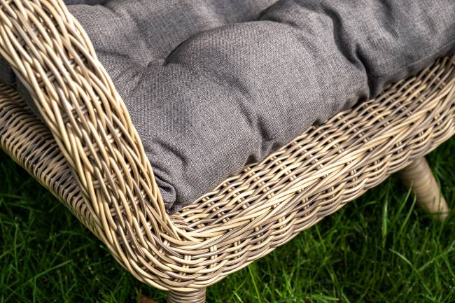 "Толедо" лаунж-зона из искусственного ротанга, цвет соломенный "Толедо" лаунж-зона из искусственного ротанга, цвет соломенный