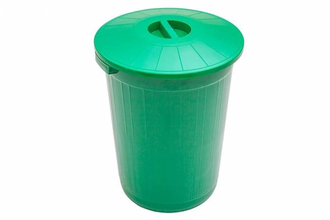 Бак круглый с крышкой 60 л.