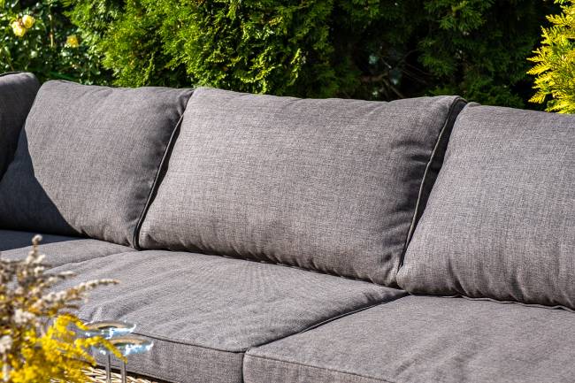 "Лунго" модуль диванный прямой с подушками, цвет соломенный (гиацинт) "Лунго" модуль диванный прямой с подушками, цвет соломенный (гиацинт)