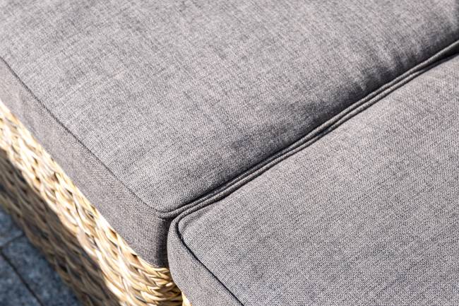 "Лунго" модуль диванный прямой с подушками, цвет соломенный (гиацинт) "Лунго" модуль диванный прямой с подушками, цвет соломенный (гиацинт)