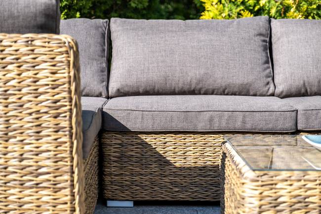 "Лунго" модуль диванный прямой с подушками, цвет соломенный (гиацинт) "Лунго" модуль диванный прямой с подушками, цвет соломенный (гиацинт)