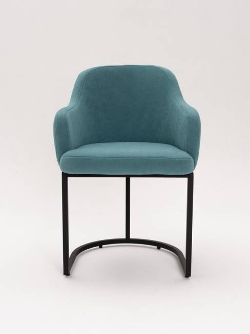 Стул Amely Mint (Тиффани) / Black