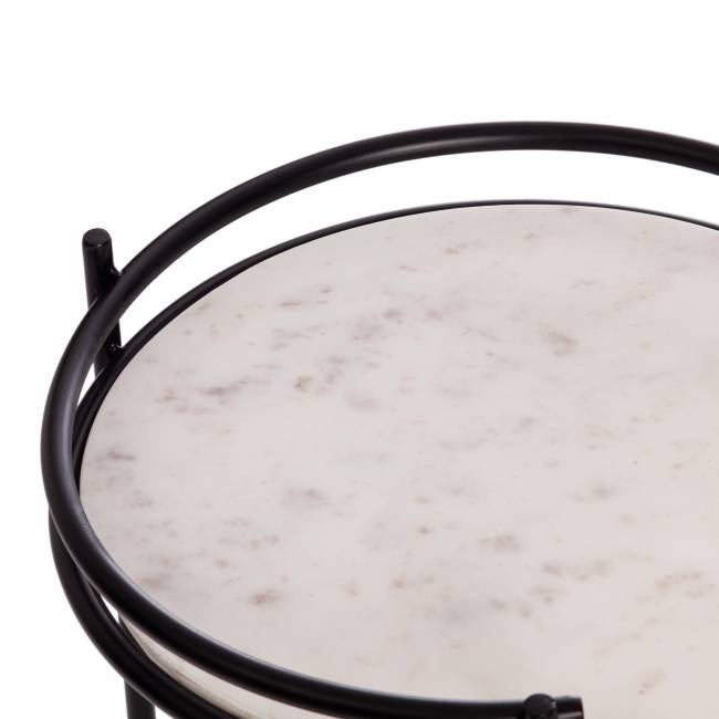 Столик кофейный Secret De Maison FASELIS ( mod. 11886 ) алюминиевый сплав/мрамор, 38*38*56 см, черный/белый мрамор черный/белый мрамор алюминиевый сплав/мрамор Столик кофейный Secret De Maison FASELIS ( mod. 11886 ) алюминиевый сплав/мрамор, 38*38*56 см, черный/белый мрамор черный/белый мрамор алюминиевый сплав/мрамор