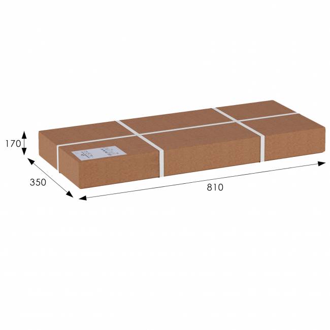 Банкетка Вивальди М с ящиком белый, ткань зеленый