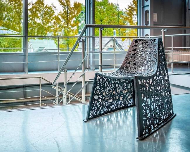 Базальтовое кресло "Core Chair", Черное Базальтовое кресло "Core Chair", Черное