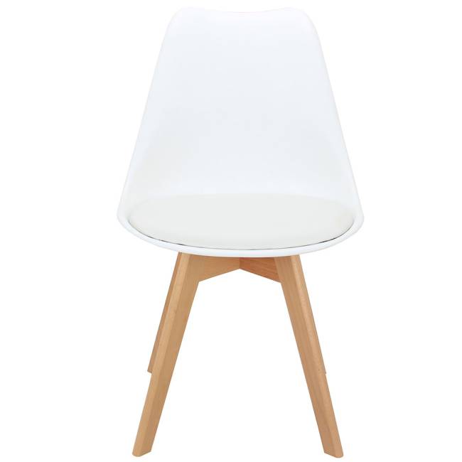 Комплект из 4-х стульев Eames Bon белый Комплект из 4-х стульев Eames Bon белый