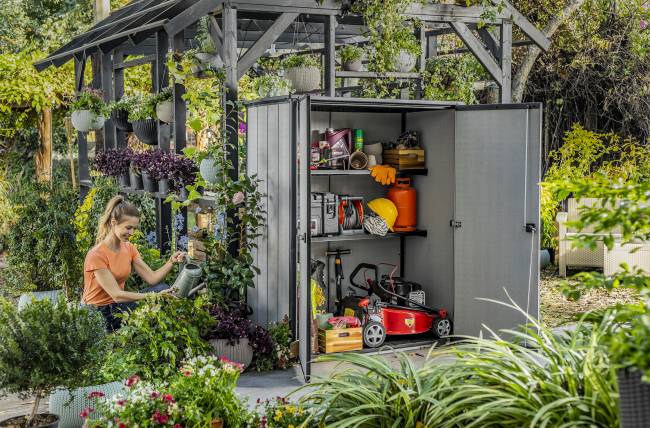 Высокий шкаф (High Store) 1400 л.  ( с 2-мя полками)