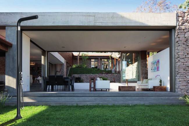 Душ уличный Funny Yang T 245 антрацит 170х170х2100 мм