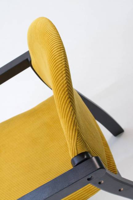 Стул-кресло Джуно 2.0 чёрный/жёлтый Стул-кресло Джуно 2.0 чёрный/жёлтый