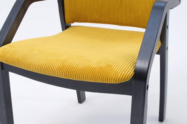 Стул-кресло Джуно 2.0 чёрный/жёлтый Стул-кресло Джуно 2.0 чёрный/жёлтый